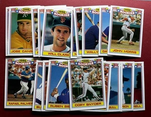 TOPPS 1986 ROOKIES COMMEMORATIVE 22-CARD SET (EX/NM) INCLUDES PLASTIC CASE * - Picture 1 of 5