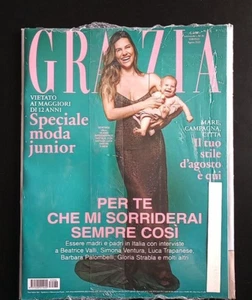 Beatrice VALLI, Simona Ventura, Luca Trapanese - Grazia n. 35/36 agosto 2023 - Foto 1 di 1