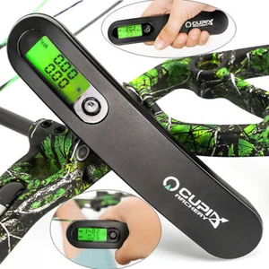 Archery Bow Scale 0-110lbs Draw Weight Compound Recurve Bow Peak Hold Weight - Picture 1 of 9