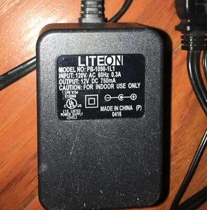 AC/DC Ersatzkabel Adapter für Liteon Modell Nr. PB-1090-1L1 Eingang 120 V AC - Bild 1 von 6