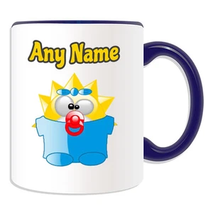 Personalised Gift Silly Maggie Simpson Mug Money Box Cup Funny Novelty Penguin - Picture 1 of 21