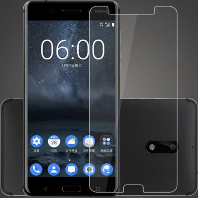 Tempered Glass Screen Protector Film Skin For Nokia 8 Sirocco 7 plus 6 Lot New - Image 1 of 4