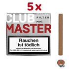 5x Clubmaster Mini Filter Red (Vanilla) No. 222 Zigarillos  20 Stck
