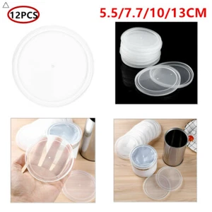 12Pc Plastic Can Covers Small Medium Large Seals Can Lids for Canned Goods - Picture 1 of 32