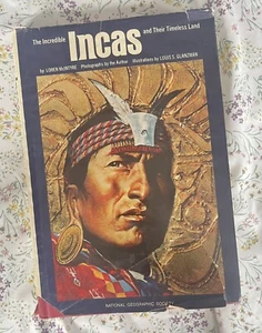 The Incredible Incas and Their Timeless Land Loren McIntyre 1975 Hardcover Book - Picture 1 of 11