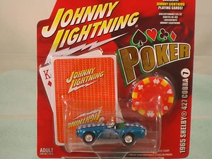1965 Shelby 427 Cobra By Johnny Lightning Poker Series - Picture 1 of 1