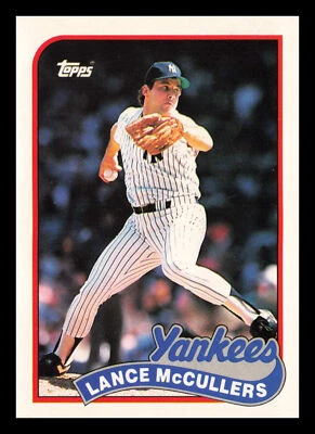 Lance McCullers #77T 1989 Topps Traded New York Yankees Baseball - Image 1 of 2
