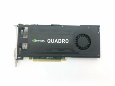  PNY NVIDIA Quadro K4000 3GB GDDR5 DVI DisplayPort HDMI Windows 10 Video Card - Image 1 of 4