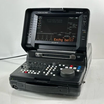 Sony PDW-HR1 XDCAM Portable Disc Field Recorder HD422 Dual Layer komplett getestet - Bild 1 von 4
