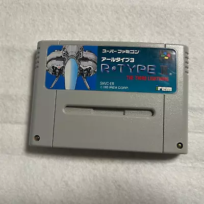SFC R-Type III 3 The Third Lightning Nintendo Super Famicom Japan - Image 1 of 4