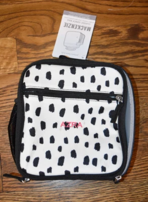Pottery Barn Kids Mackenzie Brushed Dot Lunch Box Azra NWT - Image 1 of 2
