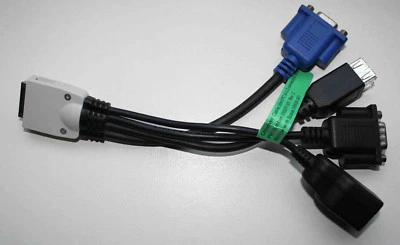 HP I/O Cable Dongle Crossover cable direct pc to iLO connection 358201-001 - Bild 1 von 2