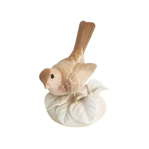 Fitz and Floyd Sparrow Figurine Statue Vintage 1983 Ceramic Porcelain  - Picture 1 of 12