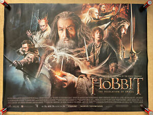 The Hobbit, the Desolation of Smaug - Original Cinema Quad Poster, Tolkien