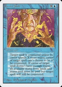 MTG Power Sink Unlimited Edition Common LP - Bild 1 von 1
