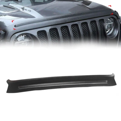Car Hood Stone Chip Deflector Guard Fit Jeep Wrangler JL 2018 2019-2022 Auto - Image 1 of 4