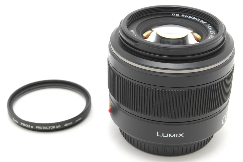 【COMO NUEVO】Lente Panasonic LEICA DG SUMMILUX 25mm f/1.4 ASPH H-X025 Foto 1 de 4
