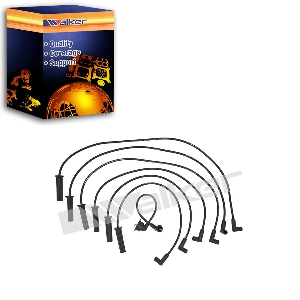 Conjunto de fios de vela de ignição Walker para 2000-2003 Chevrolet Malibu 3.1L V6 - Imagem 1 de 1