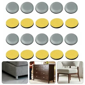 20X Adhesive Furniture Pads Glide Slider Chair Leg Protector Floor Table Feet US - Picture 1 of 9
