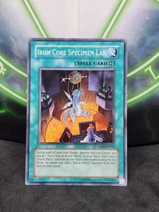 Yugioh Iron Core Specimen Lab ABPF-EN055 Super Rare NM - Picture 1 of 2