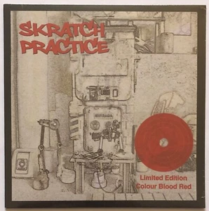 DJ TKut Skratch Practice Blood Red Vinyl Record New Sealed 8436022626386 - Foto 1 di 5