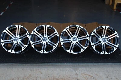SUZUKI KING QUAD 750 14" VIPER M/B ATV / UTV ALUMINUM WHEELS (SET 4) IRS1CA - Image 1 of 3