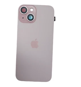 Tapa Trasera Para Apple iPhone 15 Tapa Batería Premontada NFC Flash Rosa Rosa - Imagen 1 de 2