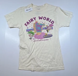 The Fairly OddParents Fairy World Unisex Cotton T Shirt Size XS Nickelodeon New - Picture 1 of 5
