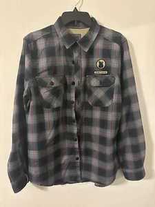 Fender Guitar / Hurley Mens Flannel Size Medium / Nike Dri Fit - Picture 1 of 5