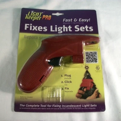 Light Keeper Pro Complete Tool for Fixing Incandescent Light Sets, NIB - Image 1 of 2