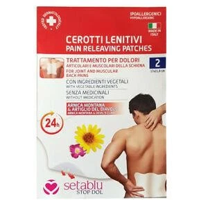 SETABLU CEROTTI LENITIVI DOLORI MUSCOLARI