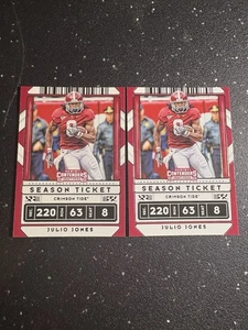 2020 Panini Contenders Draft Picks - Julio Jones #56 NCAA Alabama Crimson Tide - Picture 1 of 2