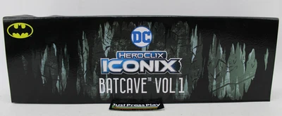 DC HeroClix Iconix Batcave Vol 1 Бэтмен + Альфред Пенниуорт + Аксессуары Новые! - Изображение 1 из 4