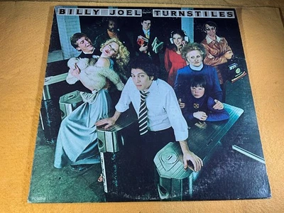 C6-68 BILLY JOEL Turnstiles - 1976 - COLUMBIA PC 33848 - RECORD - ROCK - Imagem 1 de 4