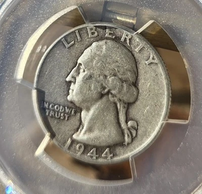 1944 Washington Quarter-PCGS VF20 - Image 1 of 4