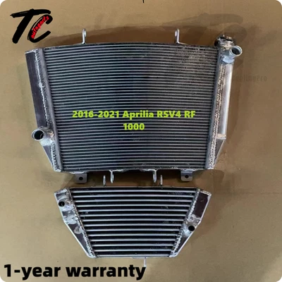 Aluminum Alloy Radiator For 2012-2018 Aprilia RSV4 RF1000  2013 2014 2015 2016 - Image 1 of 3