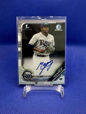 2019 1st Bowman Chrome Moises Gomez Auto #CPA-MG - Image 1 of 2