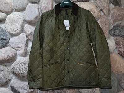 Barbour Heritage Liddesdale Quilted Jacket Coat Green UK Sizing Extra Large XL - Image 1 of 4