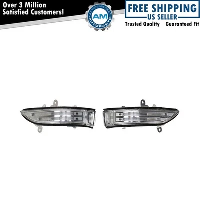 Mirror Turn Signal Set Fits 2010 Subaru Legacy Outback 2011-2012 Tribeca - Image 1 of 4