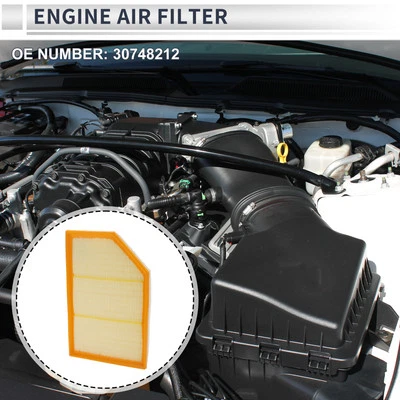 Car Engine Air Filter No.30748212 for Volvo S80 4.4l 8 cylinder 2007-2010 1 Pcs - Image 1 of 4