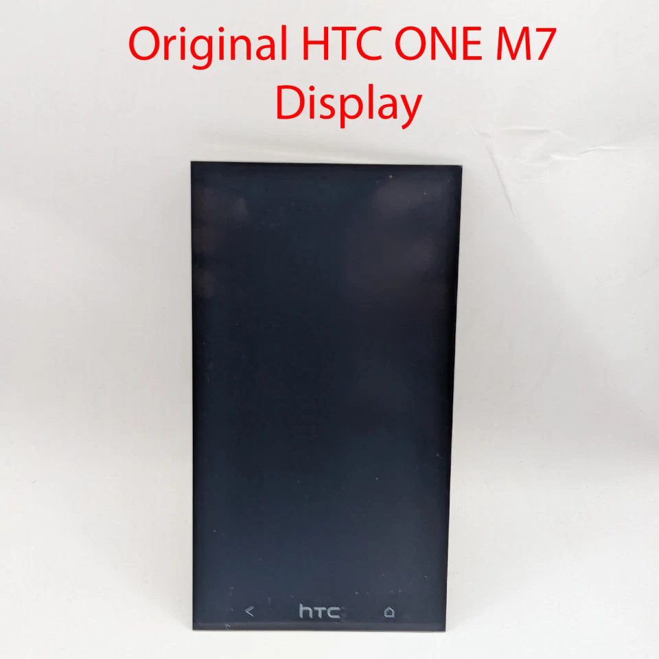 Original HTC ONE M7 LCD Display Bildschirm Einheit Touchscreen schwarz - Bild 1 von 1