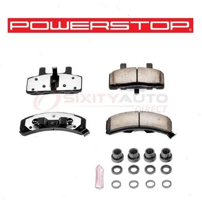 PowerStop Front Disc Brake Pad & Hardware Kit for 1992-1999 Chevrolet C1500 dt - Изображение 1 из 4