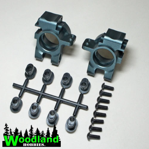 Mugen Seiki E2182a Alum Rear Hub Carrier Set: X8R - Image 1 of 1