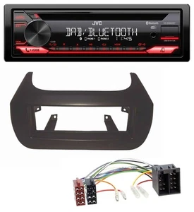 JVC CD DAB USB Bluetooth MP3 Autoradio für Citroen Nemo Fiat Fiorino Qubo Peugeo - Bild 1 von 7