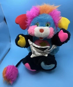 Vintage Mattel Popples 1986 Rockstar Punkster Gitarre Plüschtier Stofftier Spielzeug - Bild 1 von 9