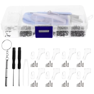 Brillen Reparatur Schraubendreher Set Brillengestell Zubehör Schrauben Set mit - Bild 1 von 12