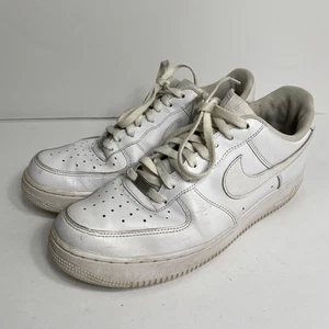 Nike Air Force 1 Shoes Mens Size 10.5 Athletic Sneakers White CW2288-111 - Picture 1 of 8