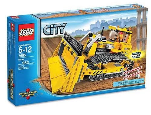 Lego Town City Construction 7685 DOZER New Sealed - Image 1 of 1