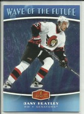 2006-07 Flair Showcase Wave of the Future #WF30 Dany Heatley Ottawa Senators