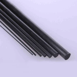 5 piezas Φ1-8 mm varilla redonda varilla sólida de fibra de carbono para avión de radiocontrol modelo L200 mm - Imagen 1 de 6